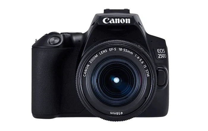 Canon EOS 250D (Rebel SL3) with EF-S 18-55mm f/4-5.6 IS STM Lens - Pre-Owned