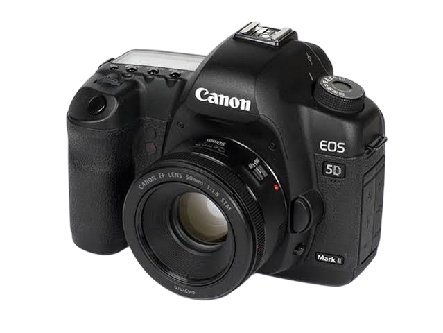 Canon EOS 5D Mark II + 50mm f/1.8 STM Lens (Tested & Certified) - Professional Full Frame Kit (Pre-Owned)