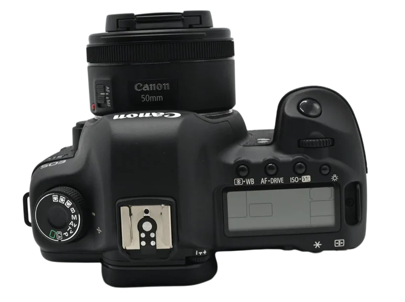 Canon EOS 5D Mark II + 50mm f/1.8 STM Lens (Tested & Certified) - Professional Full Frame Kit (Pre-Owned)