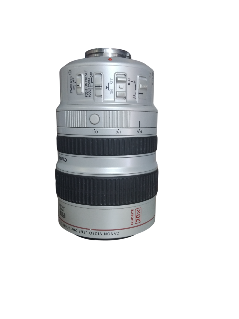 Canon 5.4-108mm f/1.6-3.5 HD Video Lens (20x Zoom) - with Optical Stabilization (Pre-Owned)