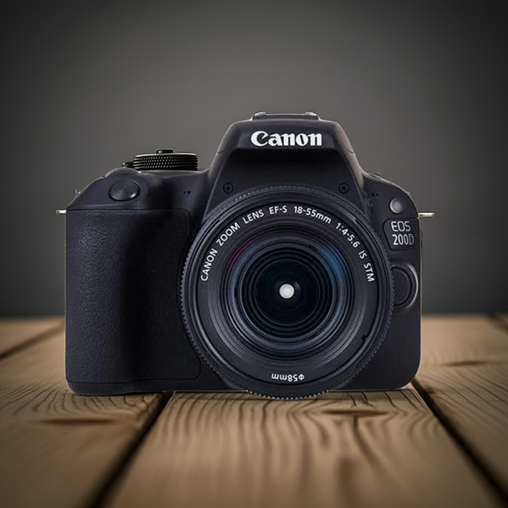 Canon 200D with 18-55mm Lens STM