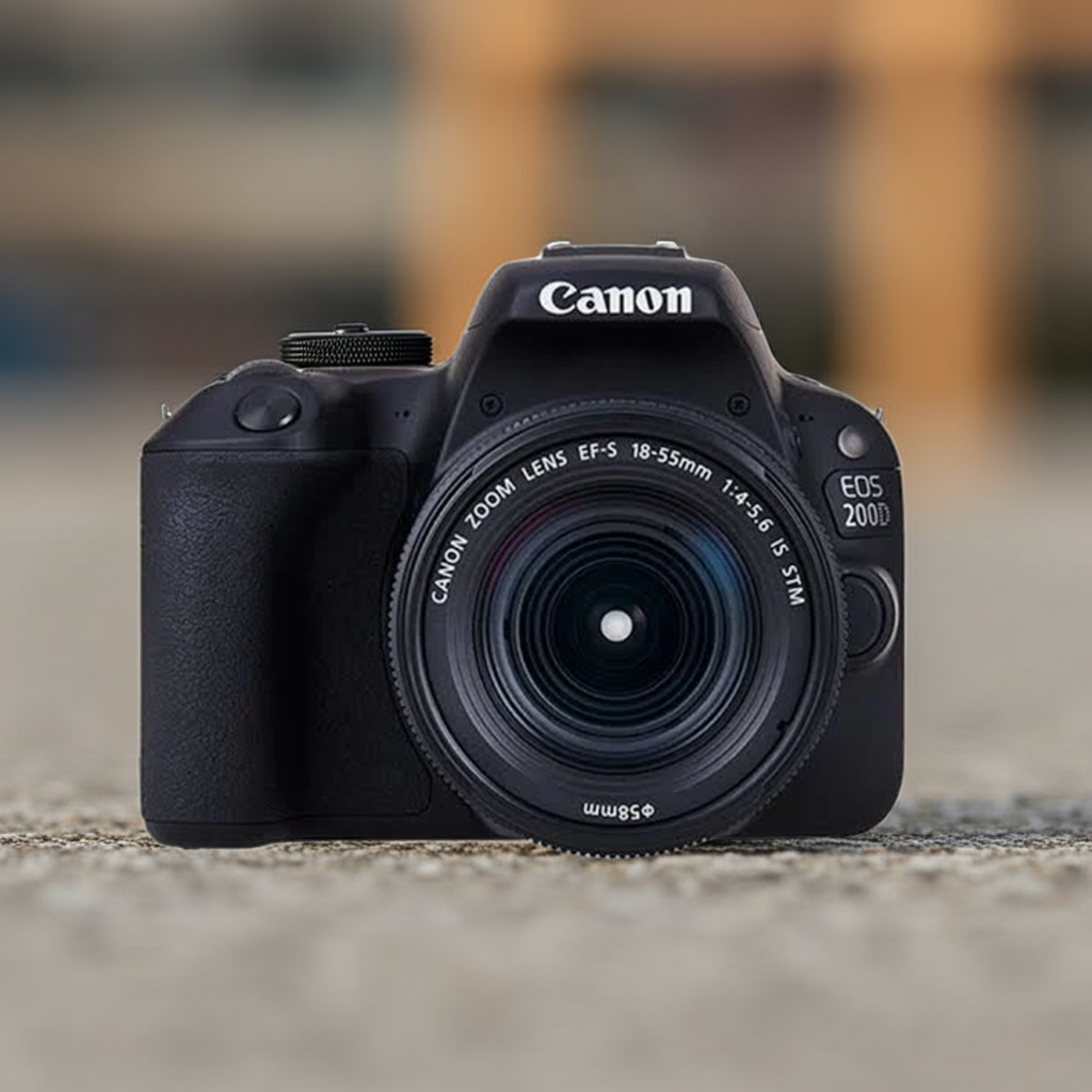 Canon 200D with 18-55mm Lens STM