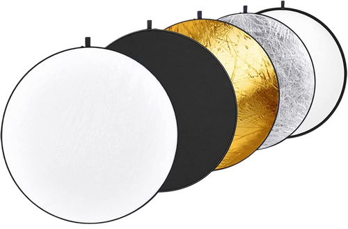 22-Inch 5-in-1 Collapsible Reflector Panel – Professional Lighting Control for Photography & Video (New)
